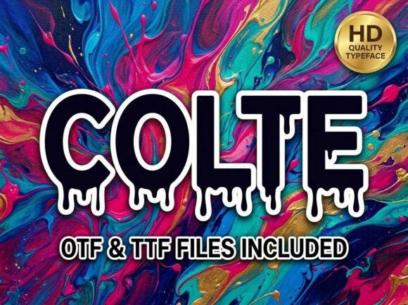 Colte: The Fluid Display Font for Dynamic Design