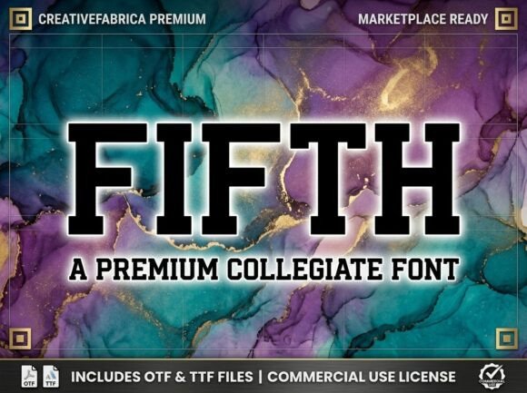 Fifth: Elevate Your Design with a Distinctive Display Font