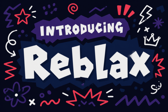 Reblax: A Bold Typeface for Unforgettable Visual Impact