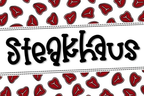 Steakhaus: The Bold Font for Punchy Designs